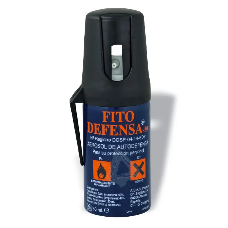 Spray pimienta: sencilla y eficaz arma para defenderte