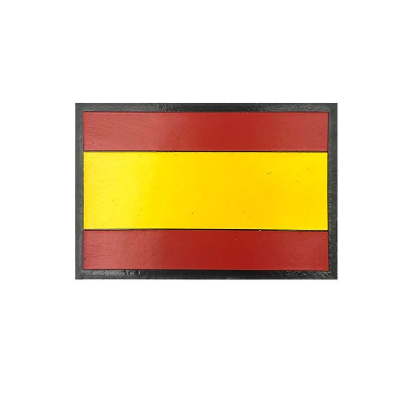 PARCHE BANDERA DE ESPAÑA 7X5 CMS (ROJO Y AMARILLO) POLICIA