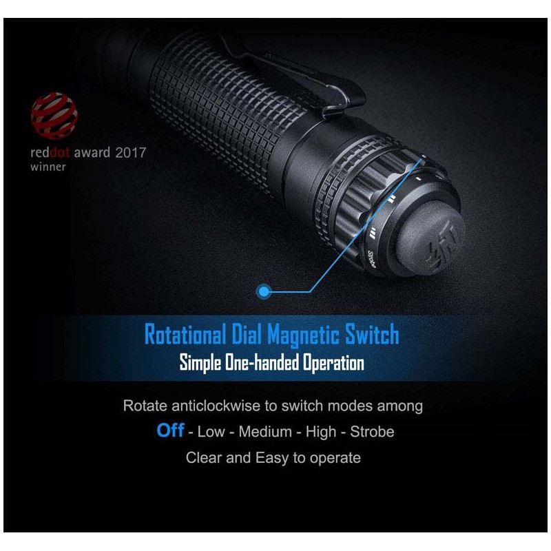 LINTERNA NEXTORCH - SHOKE TA30 1300 LUMENS
