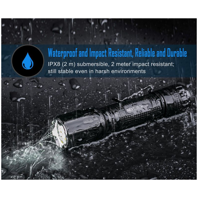 LINTERNA NEXTORCH - SHOKE TA30 1300 LUMENS