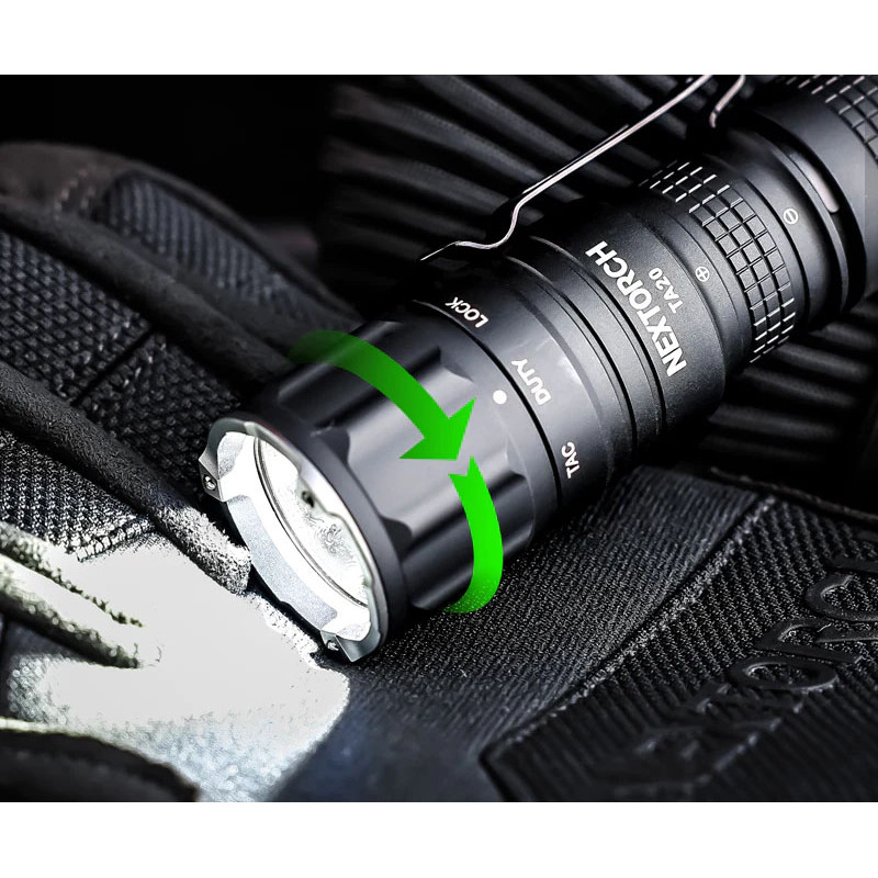NEXTORCH TA20 SET (1000lm) Lampe de poche tactique - Grossenbacher Beat
