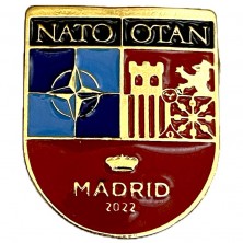 Distintivo participación cumbre OTAN 2022