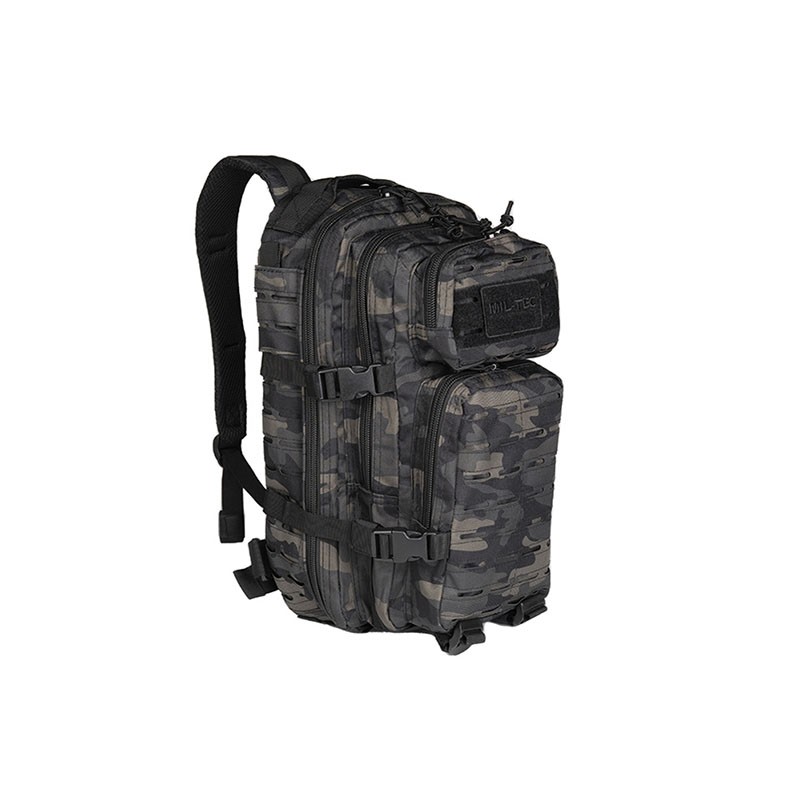 Mochila Mil-Tec US Assault 36 litros Laser Cut negra