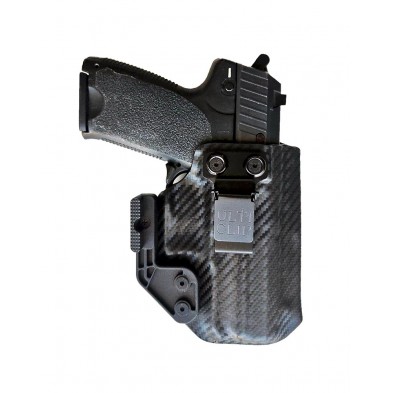 Funda interior kydex SHOKE IWB carbono claw y ulticlip 1