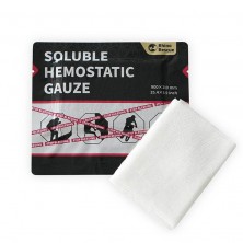 Gasa Hemostática Soluble de Chitosán