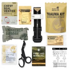 Kit de primeros auxilios Trauma Kit 7pcs