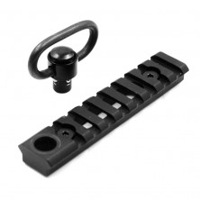 Rail Keymod con QD Sling