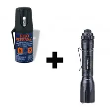 Spray Fito Defensa + Linterna Shoke TA30