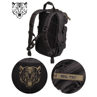 Mochila Mi-ltec US Assault Kids 14 litros negra 1 Mochila Mi-ltec US Assault Kids 14 litros negra 1