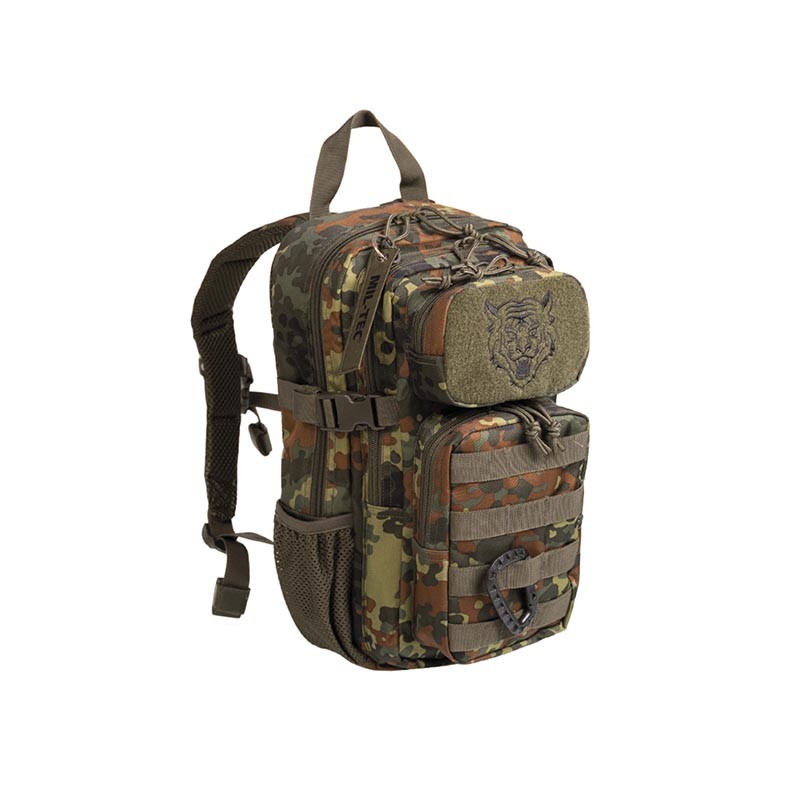 Mochila Mi-ltec US Assault Kids 14 litros flecktarn Mochila Mi-ltec US Assault Kids 14 litros flecktarn