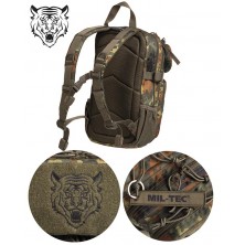 Mochila Mi-ltec US Assault Kids 14 litros flecktarn 1 Mochila Mi-ltec US Assault Kids 14 litros flecktarn 1