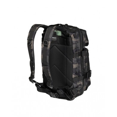 Mochila Mil-Tec Us Assault 20 Litros Dark Camo laser cut 1