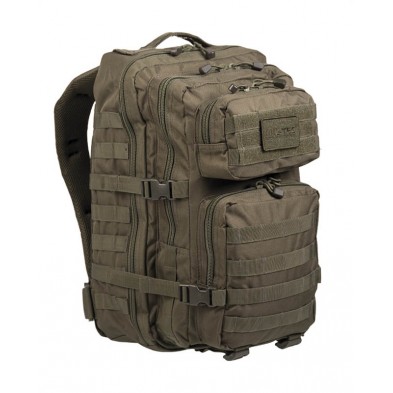 Mochila Mil-Tec Us Assault 36 Litros Verde Od