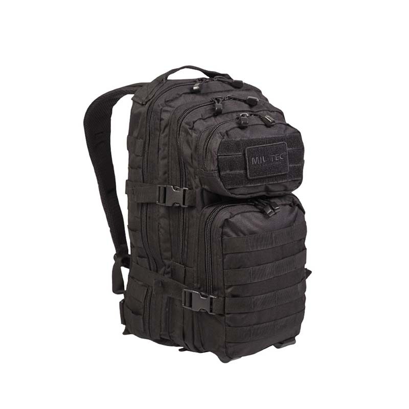 Mochila Mil-Tec Us Assault 20 Litros Negra