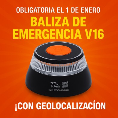 Baliza V16 Geolocalizable Homologada Sytech 4