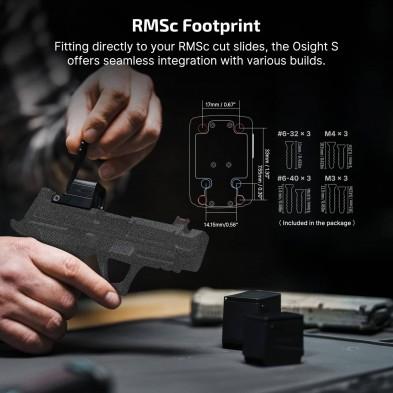 Visor de Punto Rojo Osight S Recargable 6