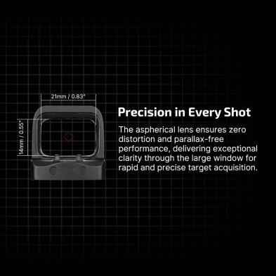 Visor de Punto Rojo Osight S Recargable 7