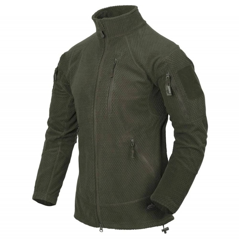 Chaqueta Polar Helikon-Tex Alpha Tactical Verde Oliva