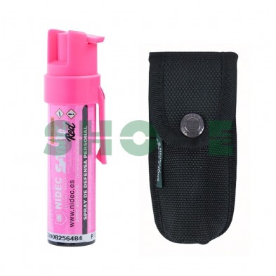 Spray Defensa Sabre Red Rosa + Funda