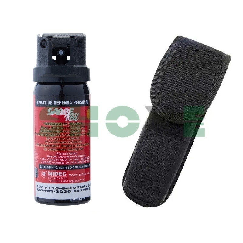 Spray Defensa Sabre Red MK-3 + Funda