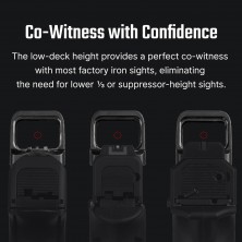 Visor de Punto Rojo Osight SE Pilas 10