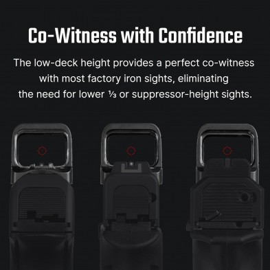 Visor de Punto Rojo Osight SE Pilas 10