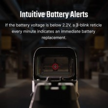 Visor de Punto Rojo Osight SE Pilas 12