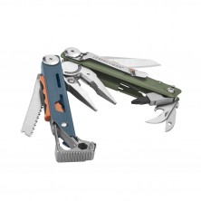 Navaja Multiusos Leatherman Signal Green Topo 8