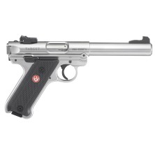 Pistola RUGER Mark IV Target 5.5" Inox. - 22 LR,