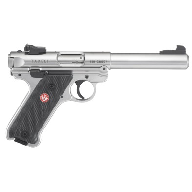 Pistola RUGER Mark IV Target 5.5" Inox. - 22 LR,