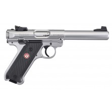 Pistola RUGER Mark IV Target 5.5" Inox. - 22 LR, 1