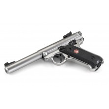 Pistola RUGER Mark IV Target 5.5" Inox. - 22 LR, 2
