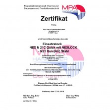 Defensa Extensible NEX BATON 21" Quicker Steel 15