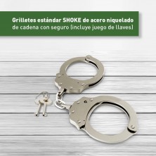 Grilletes estándar SHOKE de cadena con seguro 4