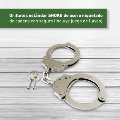 Grilletes estándar SHOKE de cadena con seguro 4