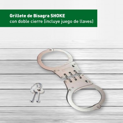 Grillete de bisagra SHOKE con doble cierre 4