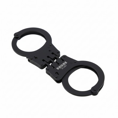 Grillete de bisagra negro con doble cierre 5