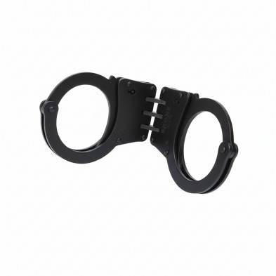 Grillete de bisagra negro con doble cierre 6