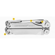 Multiusos Leatherman Wave + 6