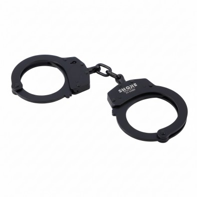 Grillete de cadena negro con doble cierre 4