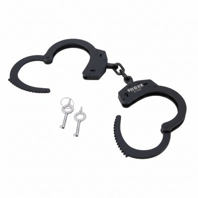 Grillete de cadena negro con doble cierre 6