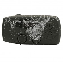 Radio de Emergencia con Manivela y Linterna 3