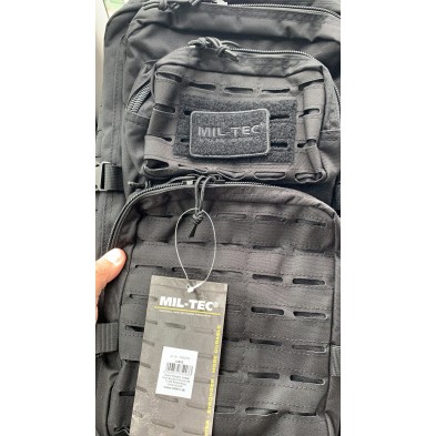 Mochila Mil-Tec U.S. Assault Laser Cut 36 litros negro 6