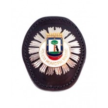 Porta-Placas Policía Municipal de Madrid para Cinturón