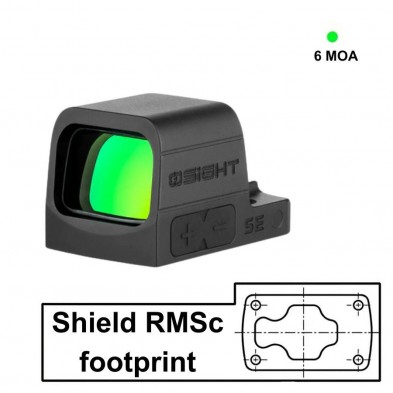 Visor Holográfico Osight SE Verde 6 MOA RMSC Pila 5