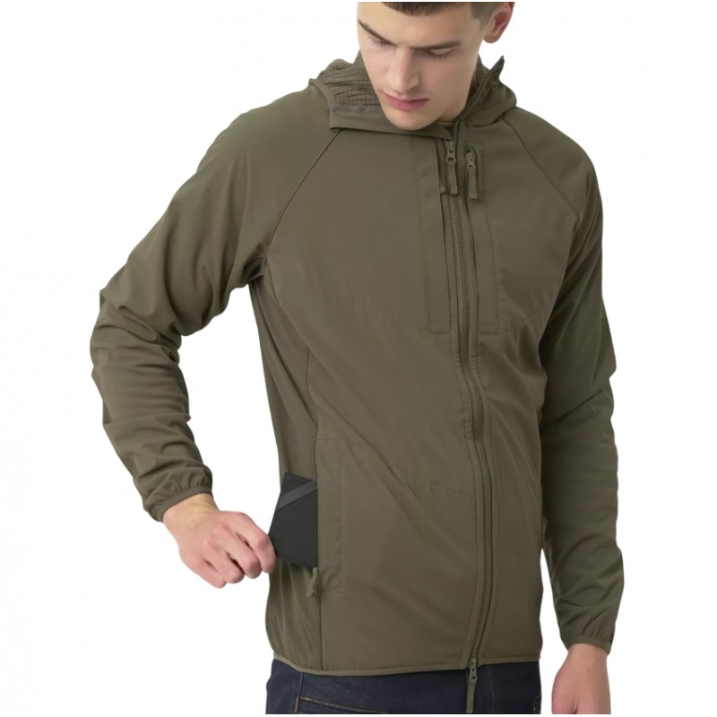Helikon-Tex Heren Urban Hybrid Softshell Jasje StormStretch Shadow Grey grootte XS (EU) / 2XS (US