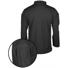 Polo táctico Mil-Tec Quick Dry Negro de Manga Larga 1