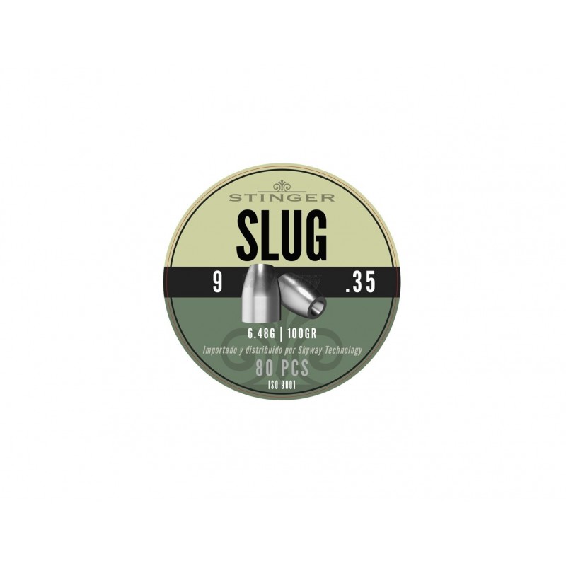 Balines Stinger Slug 9mm (.35) 6,48G (80 u)