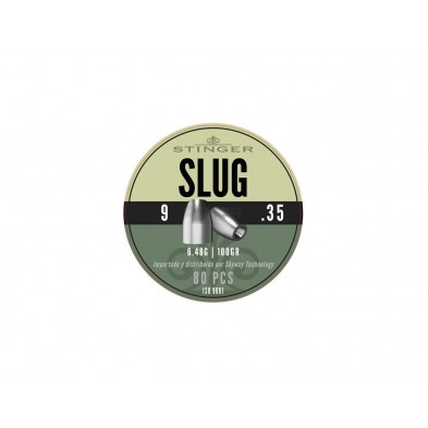 Balines Stinger Slug 9mm (.35) 6,48G (80 u)