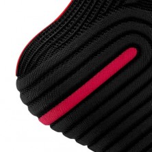 Calcetín Compresión Spinergy Pro Largo Negro y Rojo 4